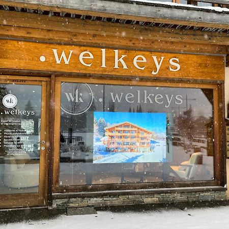 Appartement Du Flocon - Welkeys Megève Exteriör bild