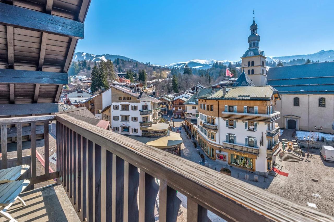 Appartement Du Flocon - Welkeys Megève Exteriör bild