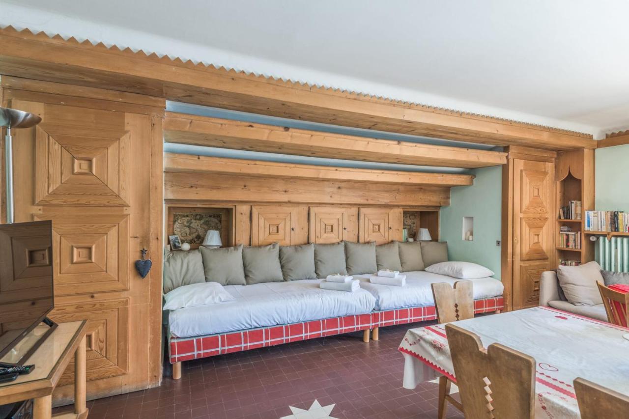 Appartement Du Flocon - Welkeys Megève Exteriör bild