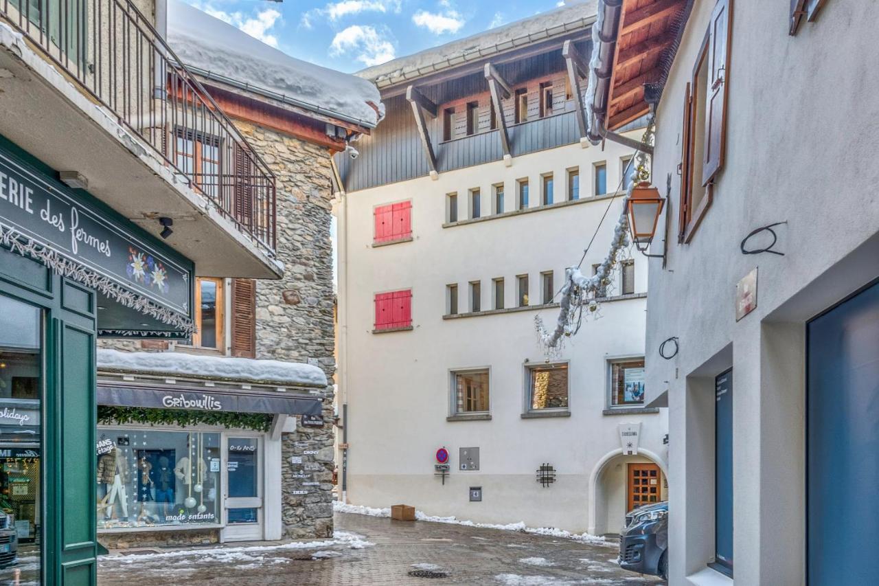 Appartement Du Flocon - Welkeys Megève Exteriör bild